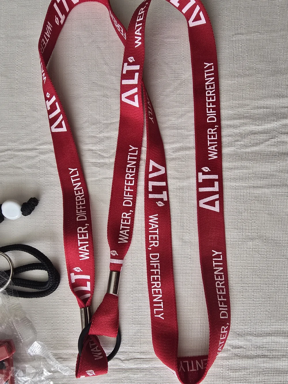 Red Kids Sunglasses with Lanyard New Others Like New